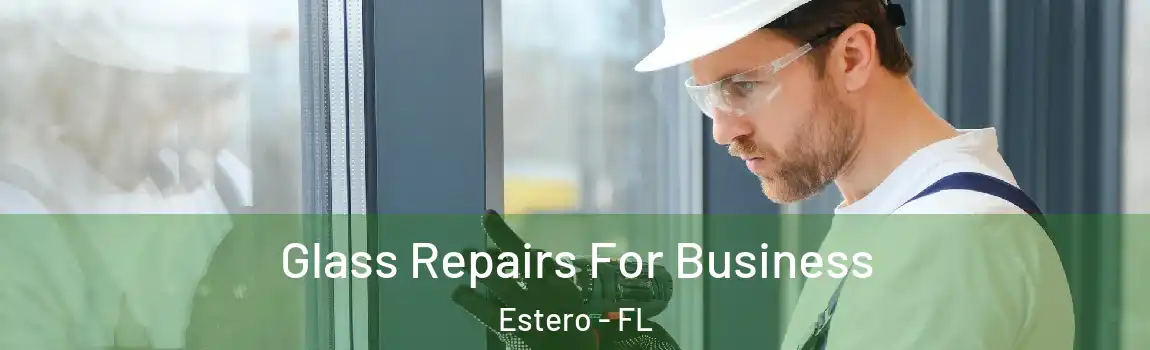 Glass Repairs For Business Estero - FL